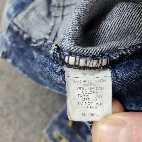 VTG RARE 80s Bon Jour Womens Acid Wash Tapered Mom Jeans Acid Wash 22 USA NWT - Picture 12 of 16